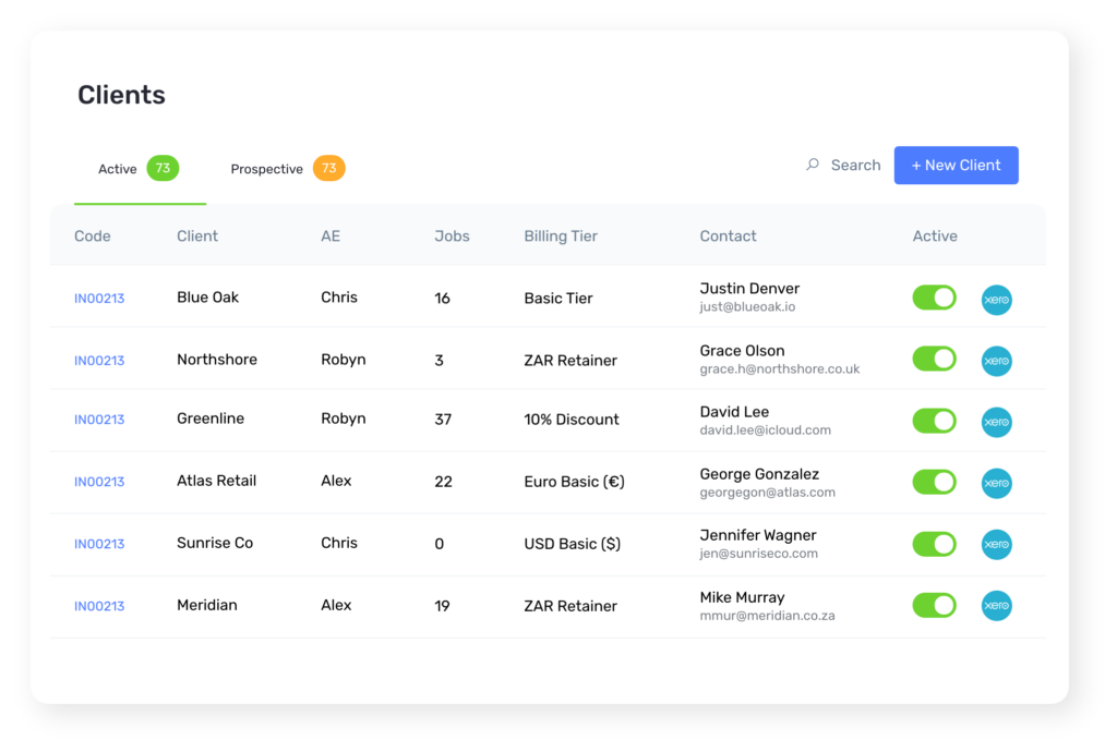Agencydesk and Xero two-way client integration sync